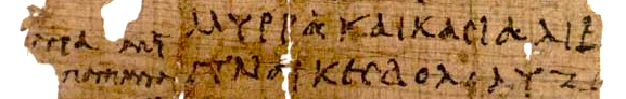 Oxyrhynchus Papyri